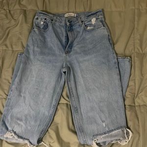 Abercrombie & fitch ultra high rise jeans